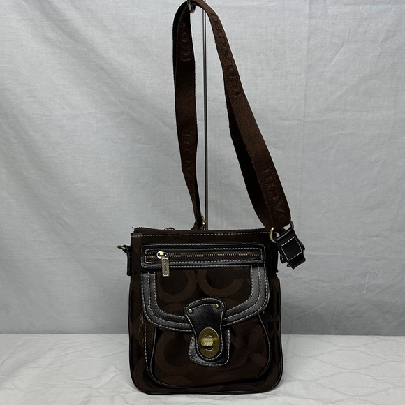 Coach Handbags - Coach Vintage Brown Crossbody Bag